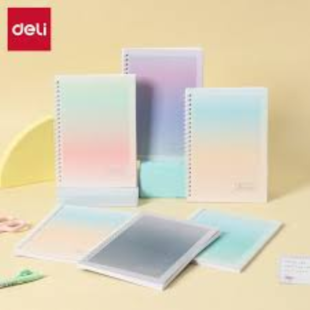 DELI NOTEBOOK A5/100PG 7655
